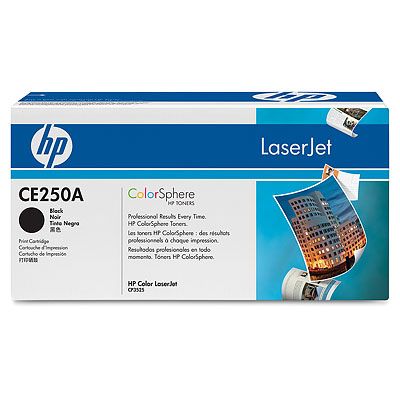 HP CE250A Original Black Toner Cartridge (HP 504A)