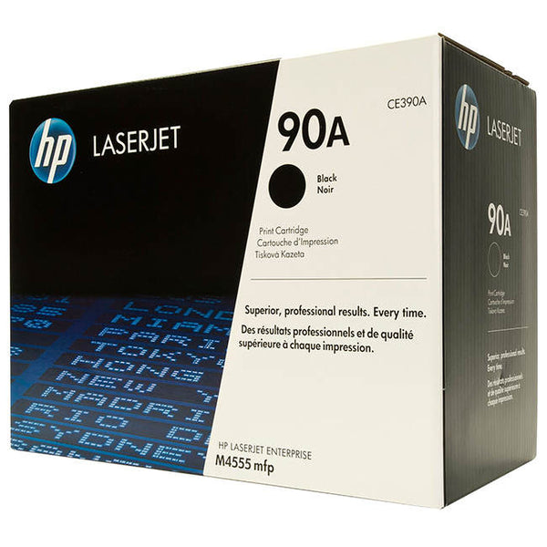 HP CE390A Original (HP 90A) Black Toner Cartridge