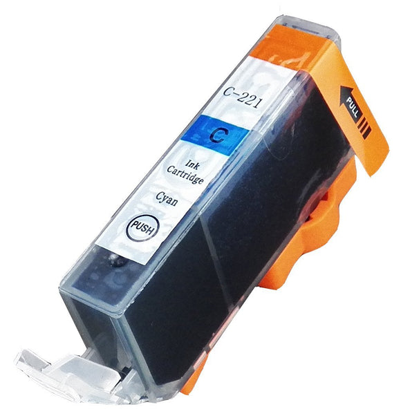 Canon CLI221C New Cyan Compatible Inkjet Cartridge (2947B001AA)