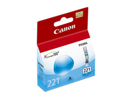 Original Canon® CLI221 Cyan Ink Tank (2947B001)