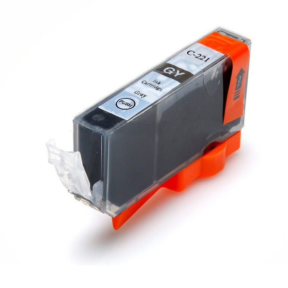 Canon CLI221GY New Gray Compatible Inkjet Cartridge (2950B001AA)