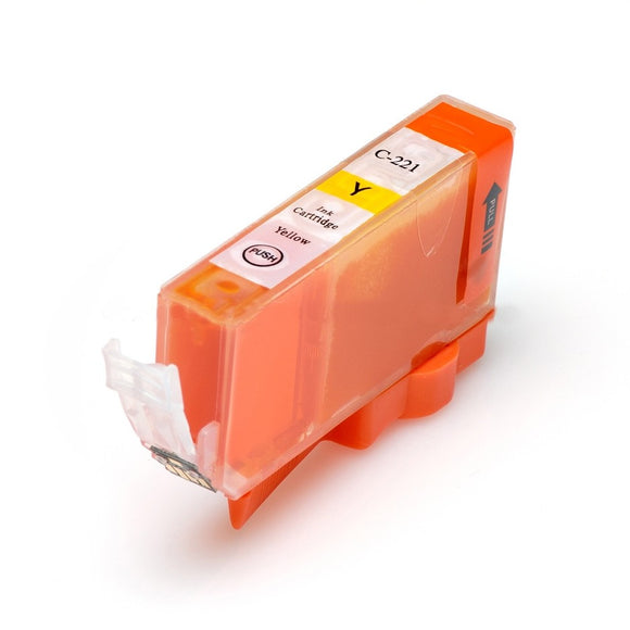 Canon CLI221Y New Yellow Compatible Inkjet Cartridge (2949B001AA)