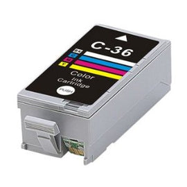Canon CLI36C New Color Compatible Inkjet Cartridge (1511B002AA)