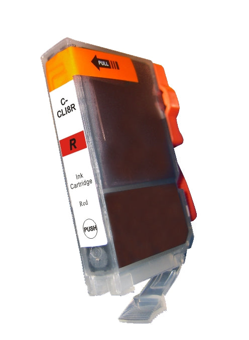 Canon CLI8R New Red Compatible Inkjet Cartridge (0627B001AA)