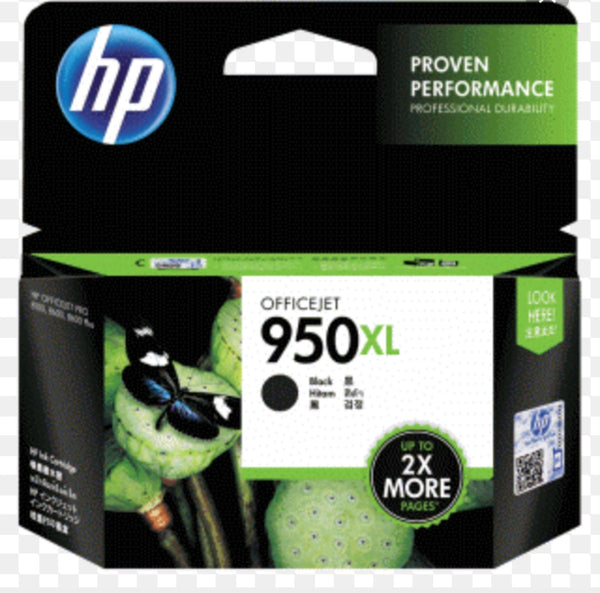 Original HP 950XL Black High Yield Original Ink Cartridge (CN045AN)