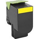 Generic Lexmark 80C1SY0 Yellow Toner Cartridge High Capacity 2K - Saskatoon