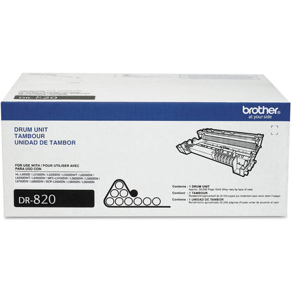 Original Brother DR 820 Drum Cartridge (Drum for TN820,TN850, TN880) DR820
