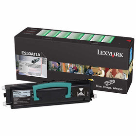 Lexmark E250A11A Original Black Return Program Toner Cartridge