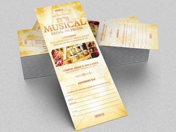 Event Tickets or Raffle Tickets