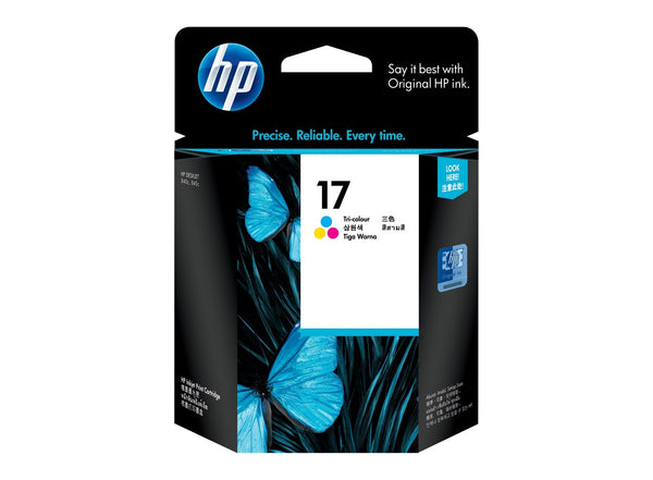 Original HP 17 Tri-Colour Original Ink Cartridge (C6625A)