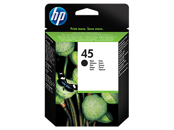 Original HP 45 Blackl Ink Cartridge (51645A)