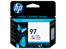 Original HP 97 Tri-Colour Ink Cartridge (C9363WN