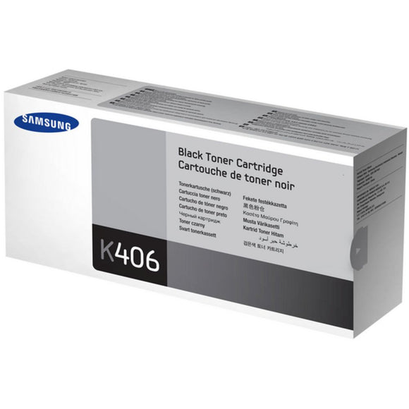 Original Samsung CLTK406S New Black Toner Cartridge
