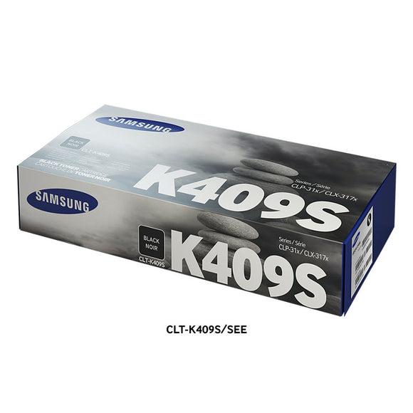 Original Samsung CLTK409S New Black Toner Cartridge