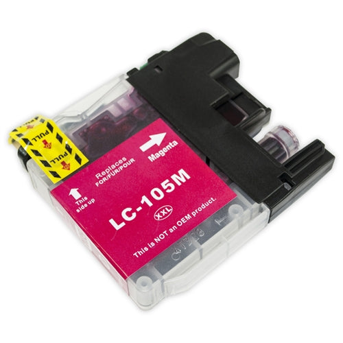 Brother LC105M XL New Magenta Compatible Inkjet Cartridge (LC105M)