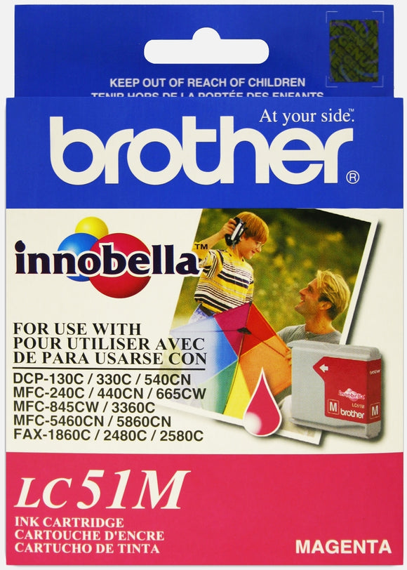 Brother LC51M Magenta Ink Cartridge