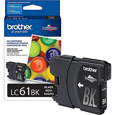 Original Brother LC61BK Black Ink Cartridge