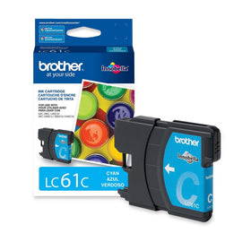 Original Brother LC61C Cyan Ink Cartridge