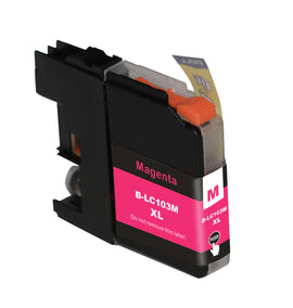 Brother LC 103XL New Magenta Compatible Inkjet Cartridge (LC103/1 M)