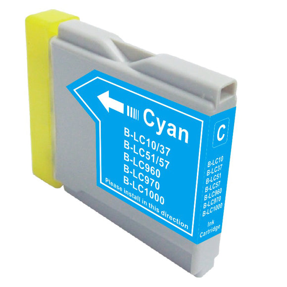 Brother LC51C New Cyan Compatible Inkjet Cartridge (LC51C)