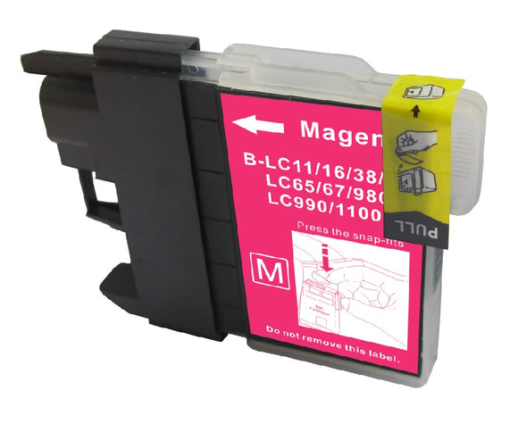 Brother LC61C / LC65C New Cyan Compatible Inkjet Cartridge (LC61C)