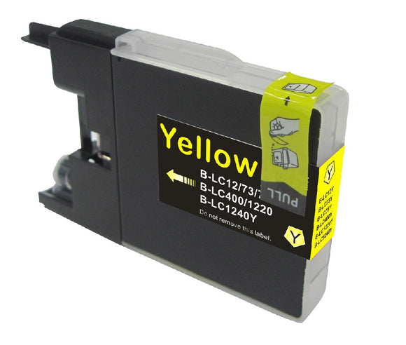Brother LC75Y New Yellow Compatible Ink Cartridge (High yield of LC 71)