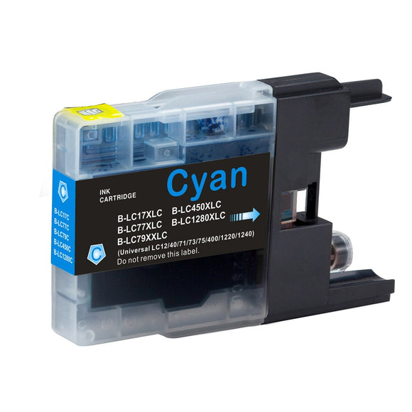 Brother LC79C New Cyan Compatible Inkjet Cartridge (LC79C)