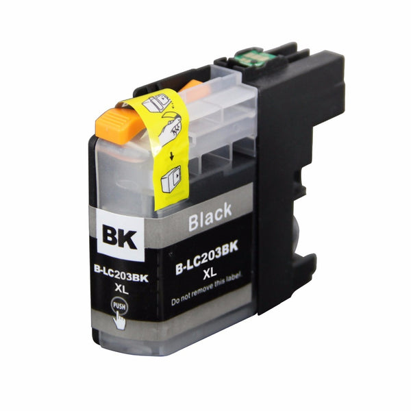 Brother LC-203XL BK New Black Compatible Inkjet Cartridge (LC-203BK)