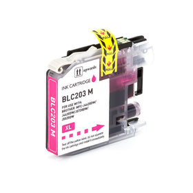 Brother LC-203XL M New Magenta Compatible Inkjet Cartridge (LC-203M)