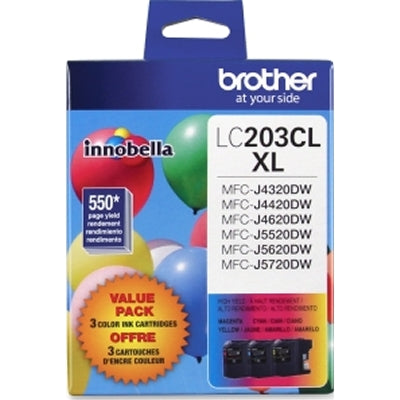 Original Brother LC203YS Yellow Ink Cartridge, HighYield