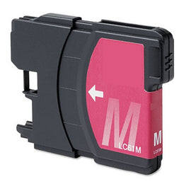 Brother LC61M / LC65M New Magenta Compatible Inkjet Cartridge (LC61M)
