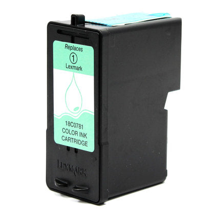 Lexmark 1 Color Remanufactured Inkjet Cartridge (18C0781)