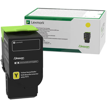 Lexmark C241XY0 Original Yellow Extra High Yield Toner Cartridge