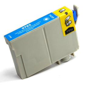 Epson T078 New Cyan Compatible Inkjet Cartridge (T078220)