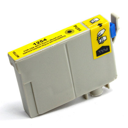 Epson T125 New Yellow Compatible Inkjet Cartridge (T125420)