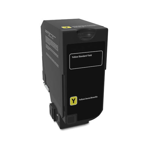 Lexmark 74C1SY0 Remanufactured Yellow Program Toner Cartridge