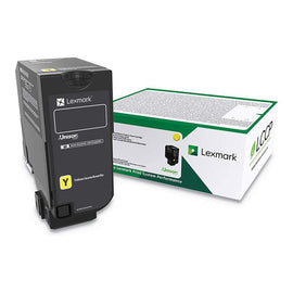 Lexmark 74C10Y0 Original Yellow Return Program Toner Cartridge