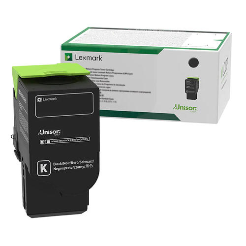 LEXMARK 78C1XK0 Original Toner Cartridge High Yield BK for use in CS421dn, CS521dn, CS622de, CX421adn, CX522ade, CX622ade, CX625ade, CX625adhe