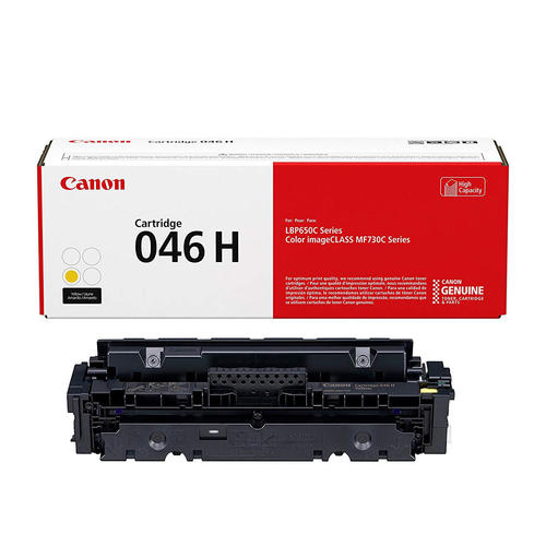 CANON 046H Original Toner Cartridge High Yield BK/C/M/Y for use in ImageClass MF731cdw, ImageClass MF733Cdw, ImageCLASS LBP654Cdw, ImageCLASS MF735Cdw, iSENSYS LBP653Cdw