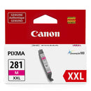 Canon PGI280XXL CLI281XXL Original Ink Cartridge Extra High Yield PB/BK/C/M/Y-4