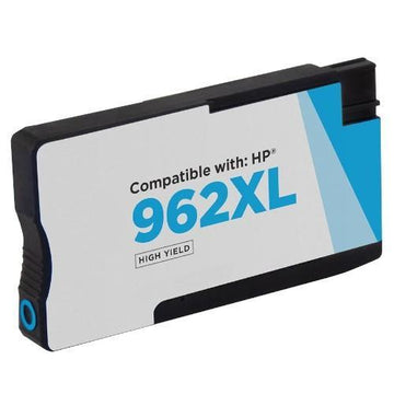 COMPATIBLE WITH HP 962XL Ink Cartridge High Yield BK/C/M/Y (Updated CHIP) - 0