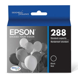 Original Epson 288XL DURABrite Ultra (T288XL120S), Black Ink Cartridge, High Capacity