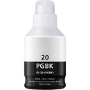 Canon GI20 Compatible Ink Bottle PGBK/C/M/Y for use in PIXMA G5020, PIXMA G6020, PIXMA G7020-4