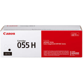 Canon 055H 3020C001 Original Black Toner Cartridge High Yield