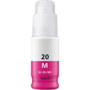 Canon GI20 Compatible Ink Bottle PGBK/C/M/Y for use in PIXMA G5020, PIXMA G6020, PIXMA G7020-3