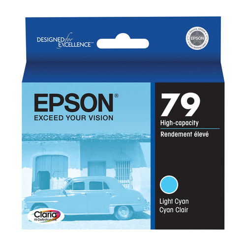 Original Epson T079 New Light Cyan Compatible Inkjet Cartridge
