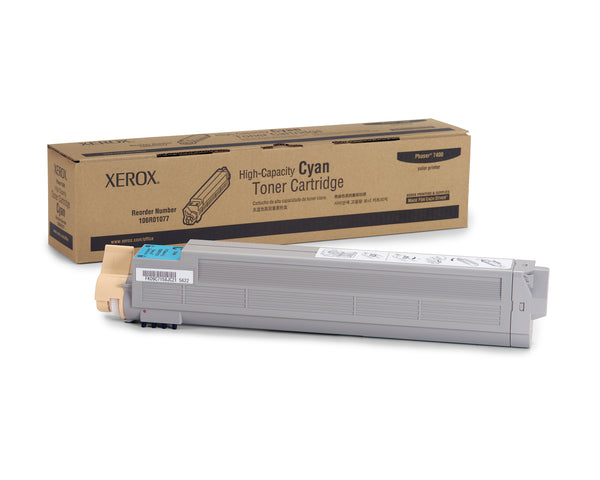 Xerox® 106R01077 Cyan High Capacity Toner Cartridge for Phaser 7400