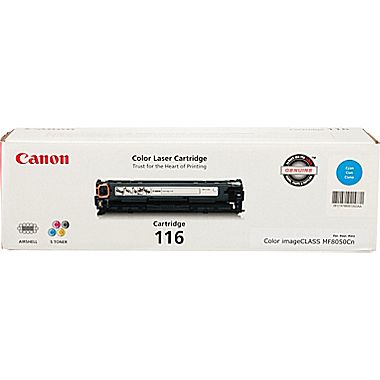 Original Canon 116 New Cyan Toner Cartridge