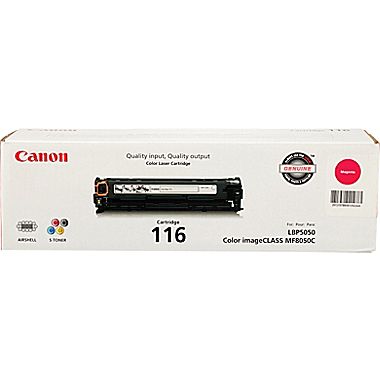 Original Canon 116 New Magenta Toner Cartridge
