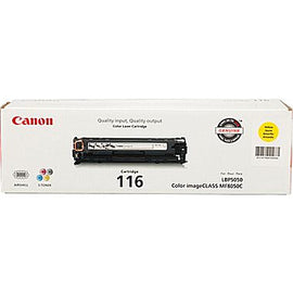 Original Canon 116 New Yellow Toner Cartridge